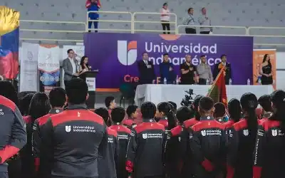 Deportistas de Tungurahua buscan triunfar, con el apoyo de Indoamérica, en los XV Juegos Deportivos Nacionales de Menores, Guayas 2023